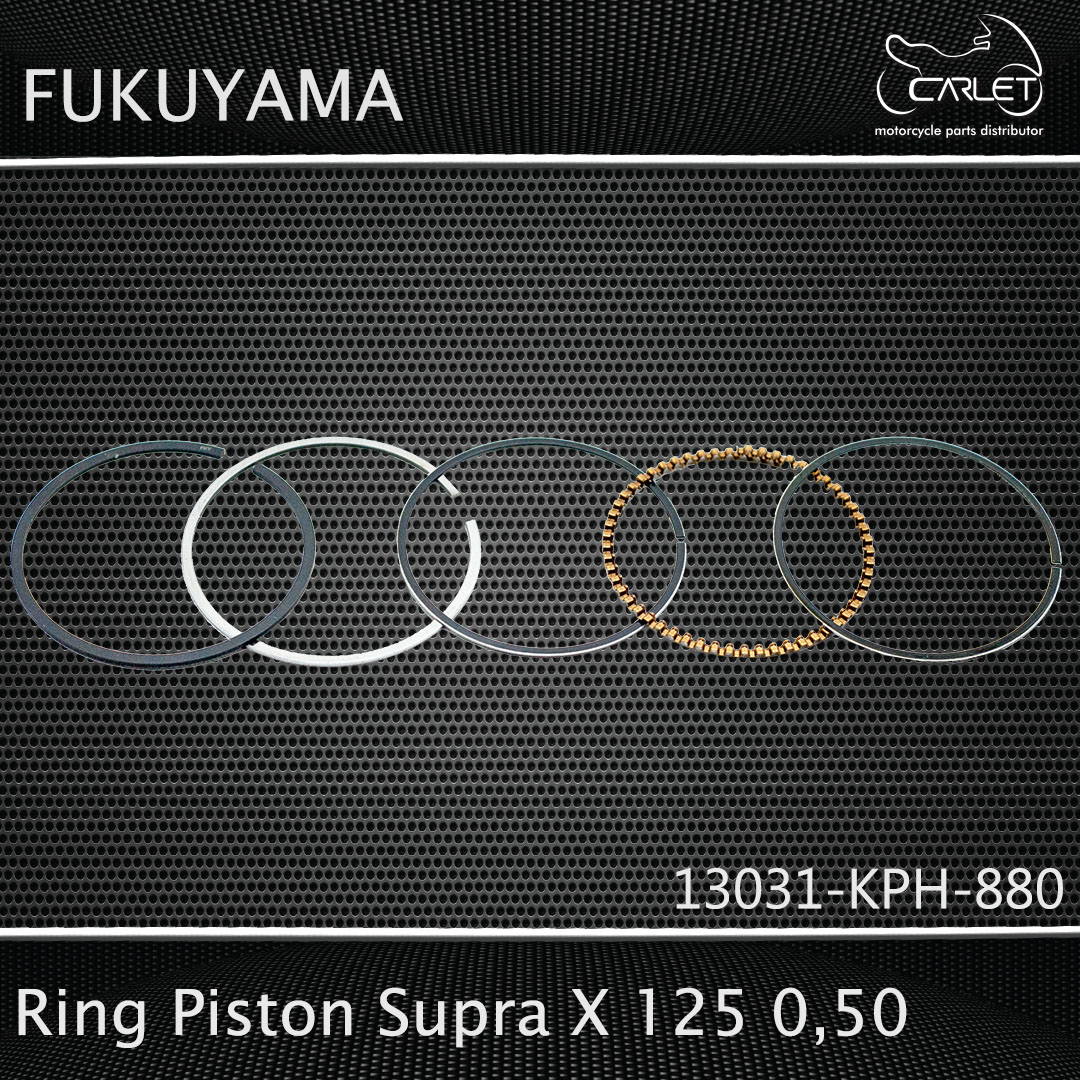 Fukuyama Ring Seher / Ring Piston Karisma / Kirana / Supra X 125 / FI